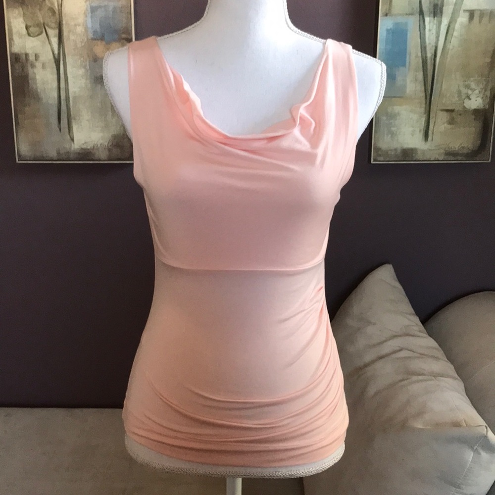 Beautiful Express Draped Sleeveless Top